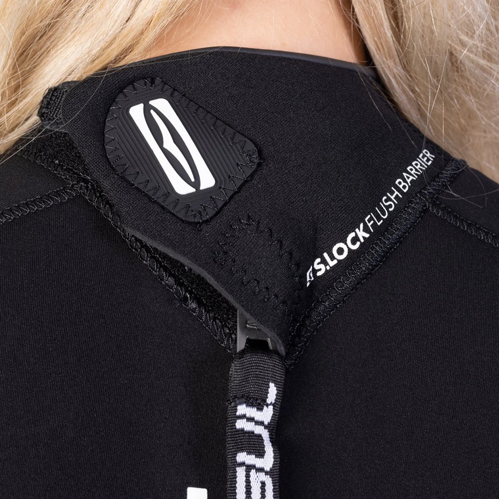 2025 Gul Womens Response 5/3mm GBS Back Zip Wetsuit RE1229-C1 - Black